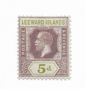 Leeward Islands #74 MH - Stamp - CAT VALUE $2.75