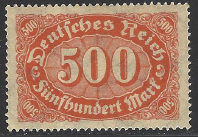 Germany Scott # 153 MNH