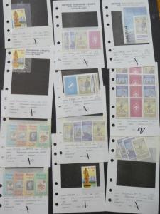 EDW1949SELL : KENYA Mostly VF MNH collection on display pages Scott Catalog $316