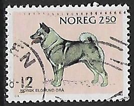 Norway # 817 - Elk Dog - used  {GR40}