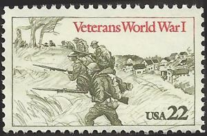 # 2154 MNH - SCV-0.45 - WORLD WAR 1 VETERANS