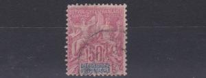 FRENCH COLONIES   DIEGO SUAREZ   1892  50C  CARMINE /ROSE USED