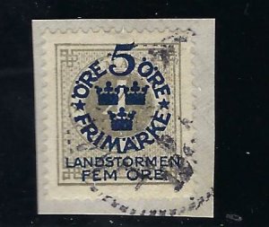 Sweden SC B3 Used on piece F-VF...fill a nice spot...