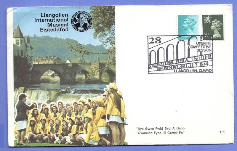 GB 1974 International  Musical Eiesteddfod Cover