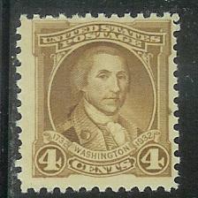 US Cat # 709, Washington, MNH