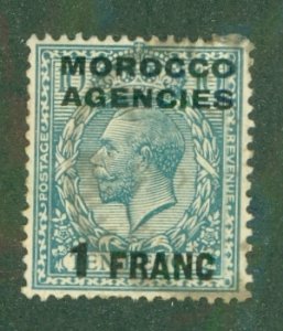 GREAT BRITAIN OFFICES IN MOROCCO 409 USED CV $4.00 BIN $1.75