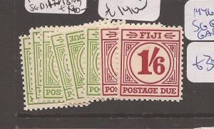 Fiji Postage Dues SG D11-8 MNH (9avj)