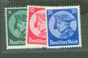 Germany #398-400 Mint (NH) Single (Complete Set)