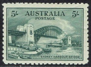 AUSTRALIA 1932 BRIDGE 5/-