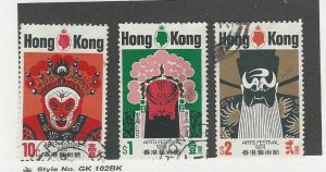 Hong Kong, Postage Stamp, #296-298 Used, 1974