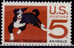 United States, 1966, Humane Treatment of Animals, 5c, sc#1307, MNH