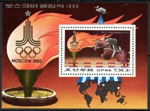 1979 Korea North 1865/B60 1980 Olympic Games in Moscow 