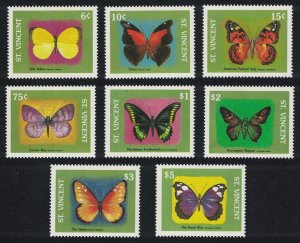 St. Vincent Butterflies 8v 1989 MNH SG#1352-1359