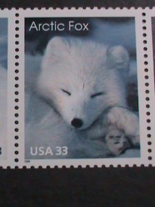 ​UNITED STATES:1999-SC#3292a  LOVELY ARCTIC ANIMALS- STRIP MNH VERY FINE