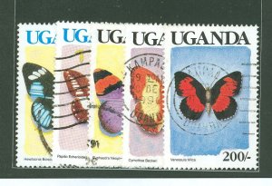 Uganda #704/713 Used