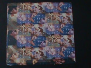 ​NETHERLANDS 1996-SC#951-DECEMBER STAMPS-SELF ADHESIVES-MNH SHEET VF LAST ONE