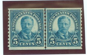 United States #602 Mint (NH) Single (Joint Line Pair)