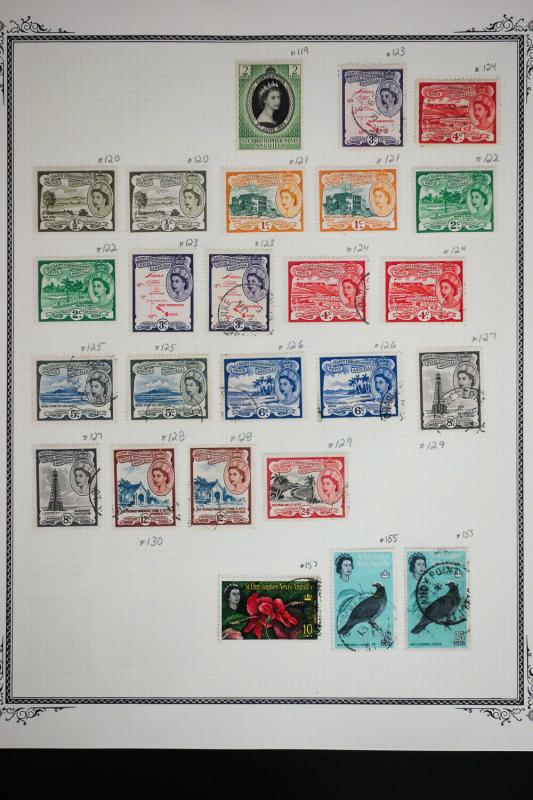 St Kitts 1920 to 1970 Stamp Collection