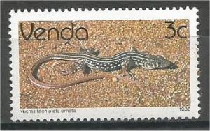 VENDA, 1986, MNH 3c, Reptiles, Scott 130