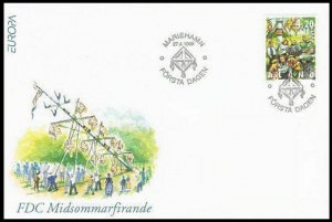 Finland-Aland 144,FDC.Michel 140. EUROPE CEPT-1998.Midsummer.