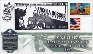 17-411, 2017, Angola Horror, Railroad Disaster, Pictorial, Event Cover, Angola