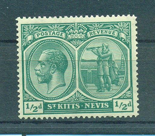 St. Kitts & Nevis sc# 37 (4) mnh cat value $3.00