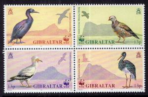 Gibraltar 594a Birds MNH VF