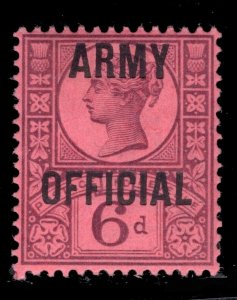 MOMEN: GREAT BRITAIN SC #O58 1901 ARMY OFFICIAL MINT OG NH $100+ LOT #67447*