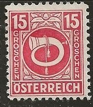 Austria ^  Scott # 4N9 - MH