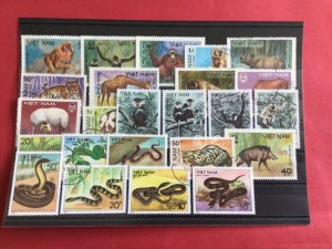 Vietnam Monkey Snakes Animals Stamps R39152 
