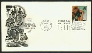 #3191o 33c Cellular Phones, Art Craft FDC **ANY 5=FREE SHIPPING**