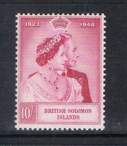 Solomon Islands 1949 Silver Wedding Sc 83 MNH