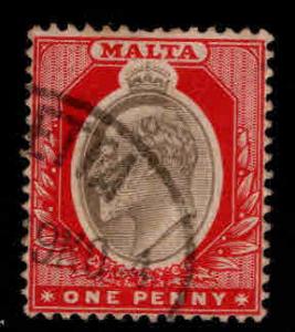 Malta Scott 22 used King Edward VII 1903