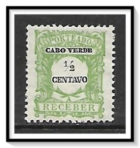 Cape Verde #J21 Postage Due NG