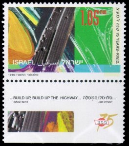 1996 Israel 1406 75 years - P.W.D 2,10 €