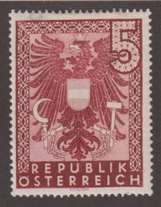 Austria 454 Coat of Arms 1945