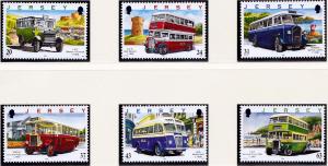 Jersey 834-39 Buses MNH