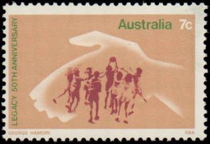Australia #581, Complete Set, 1973, Never Hinged