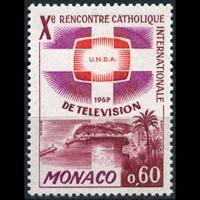 MONACO 1966 - Scott# 644 Television Set of 1 NH