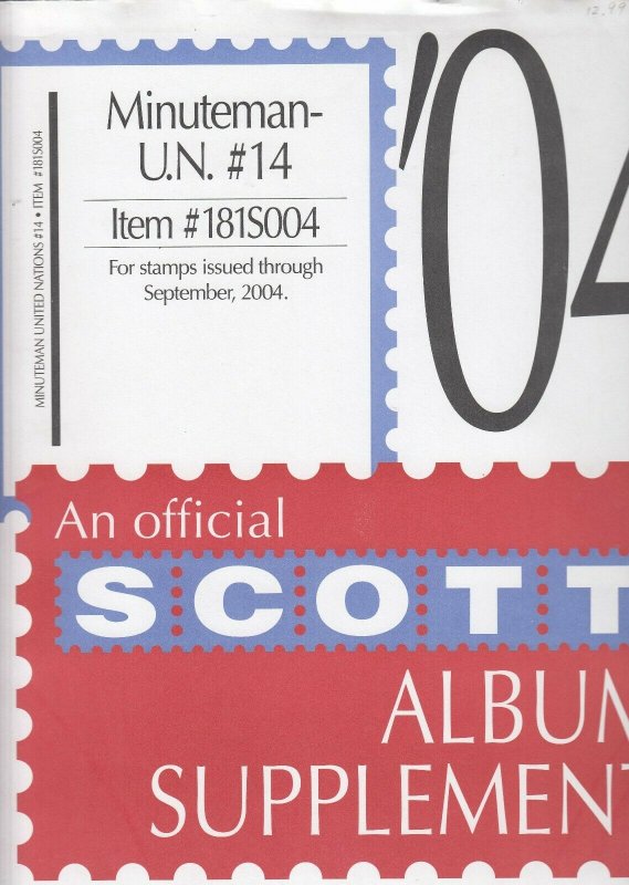 Scott Supplement Minuteman United Nations #14 2004