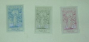 Macao - RA16-18, MNH. Charity Symbols. SCV - $4.50