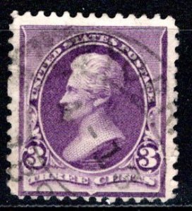 United States Scott # 221, used