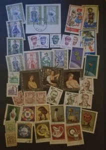 POLAND Vintage Stamp Lot Collection Used  CTO T5856