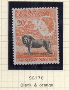 Kenya Uganda Tankanyika 1954-59 Early Issue Fine Mint Hinged 20c. NW-157870