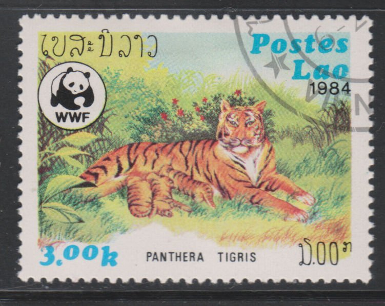 Laos 519 Panthera Tigris 1984