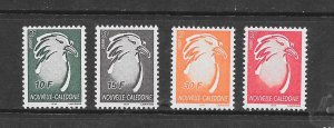 BIRDS - NEW CALEDONIA #914-17 KAGU MNH