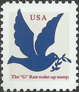 # 2878 MINT NEVER HINGED ( MNH ) DOVE AND SPRIG