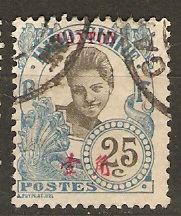 France Off China Canton 55 Yv 57 Used F/VF 1908 SCV $4.25