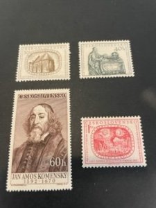 Czechoslovakia sc 791-794 MH comp set