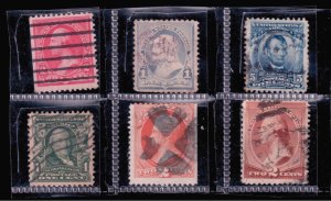 US stamps used